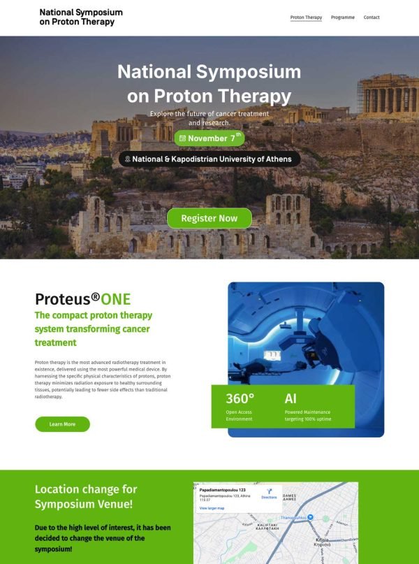 web design papapostolou proton therapy lightbox portfolio